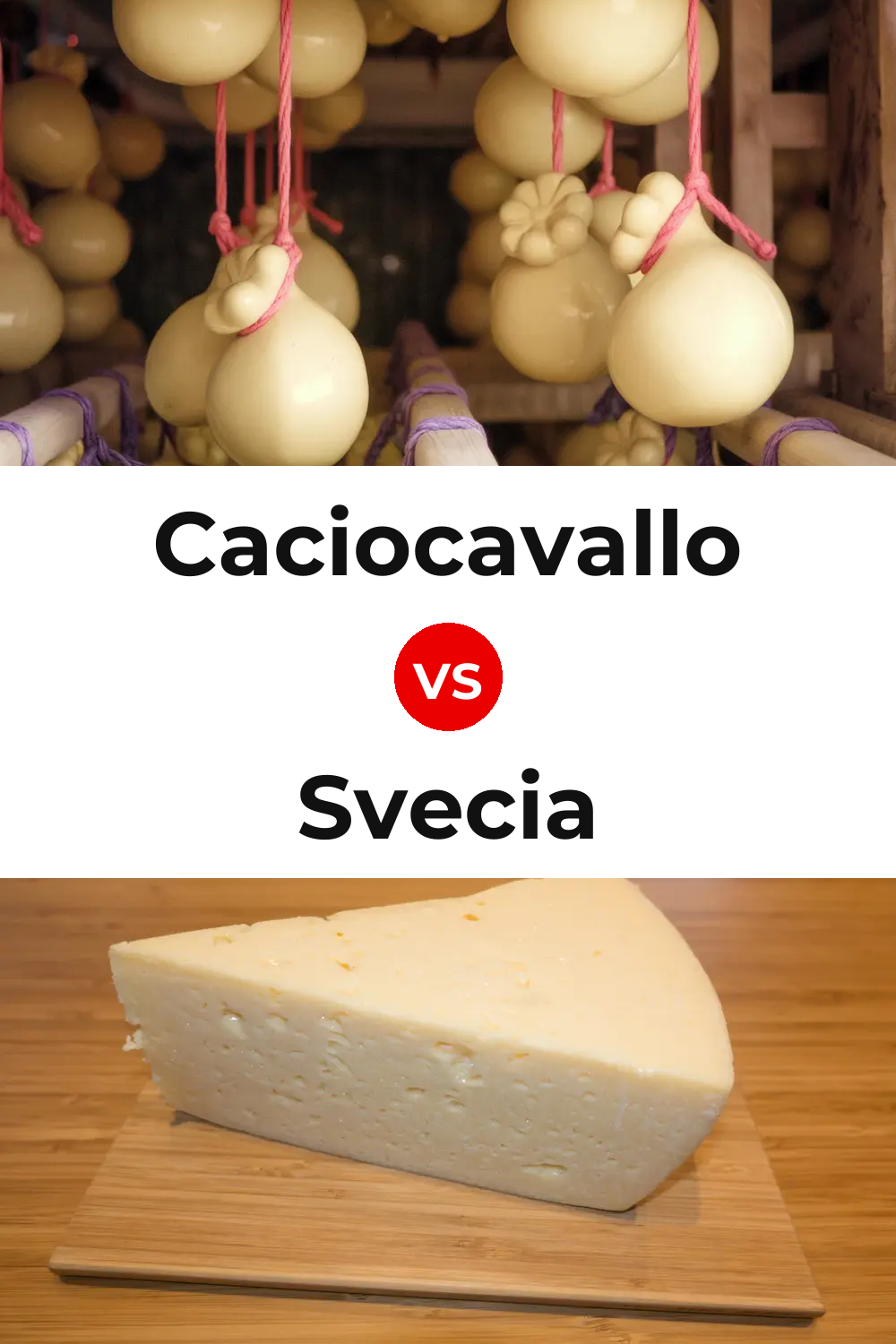 Caciocavallo Cheese vs Svecia Cheese Pinterest comparison