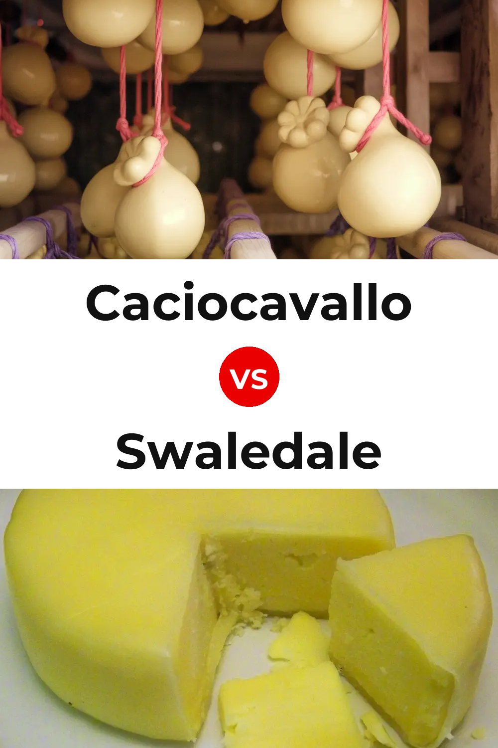 Caciocavallo Cheese vs Swaledale Cheese Pinterest comparison