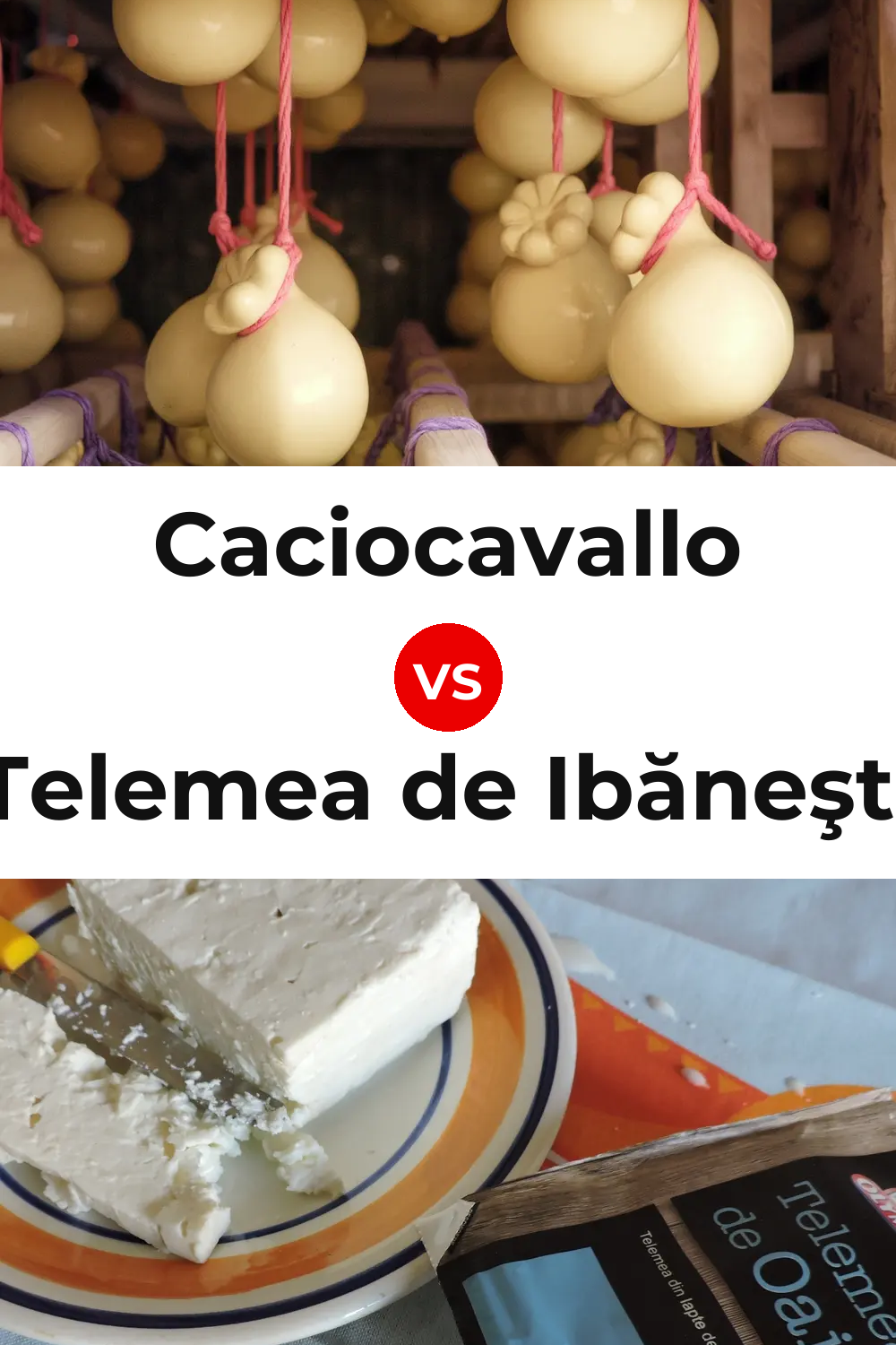 Caciocavallo Cheese vs Telemea de Ibăneşti Cheese Pinterest comparison