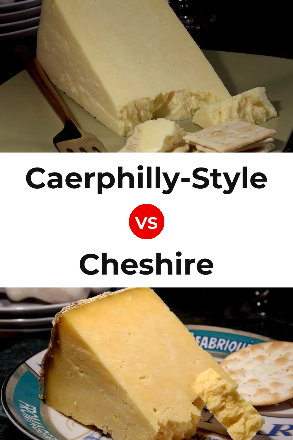 Caerphilly-Style Cheese vs Cheshire Cheese Pinterest comparison