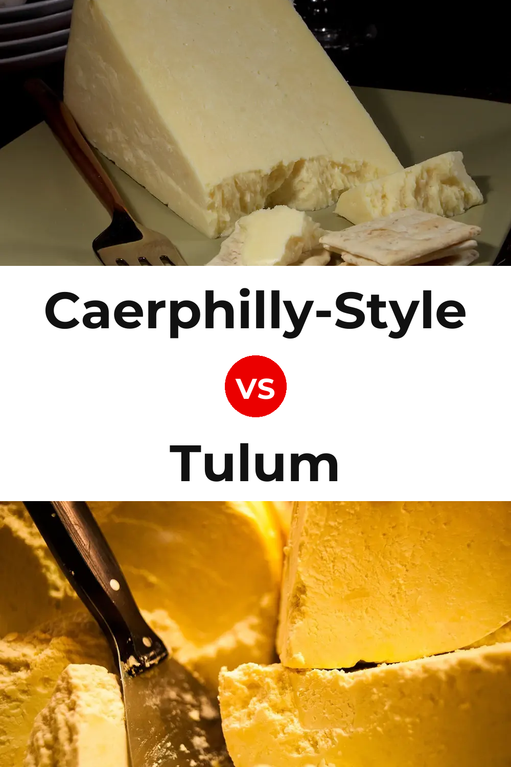 Caerphilly-Style Cheese vs Tulum Cheese Pinterest comparison