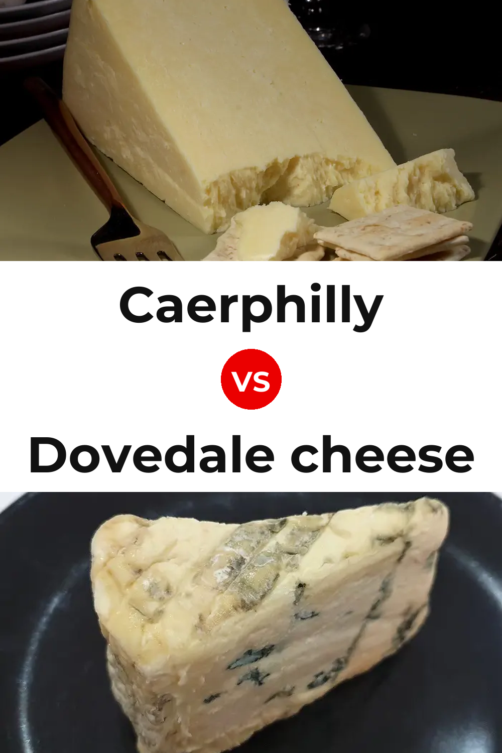Caerphilly Cheese vs Dovedale cheese Pinterest comparison