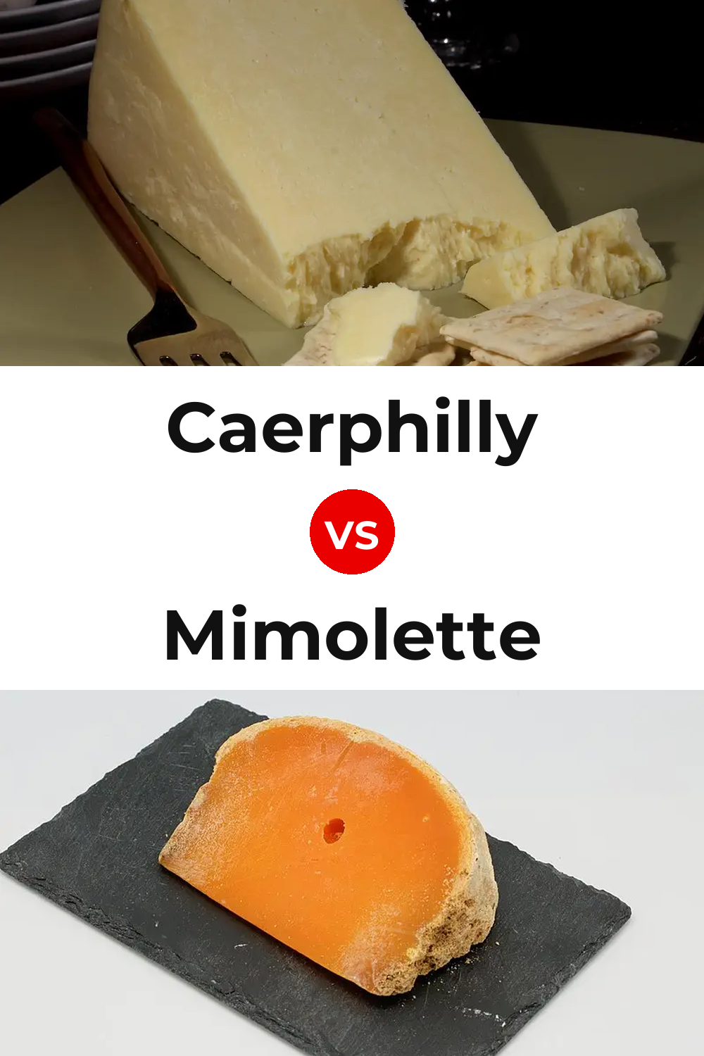 Caerphilly Cheese vs Mimolette Cheese Pinterest comparison