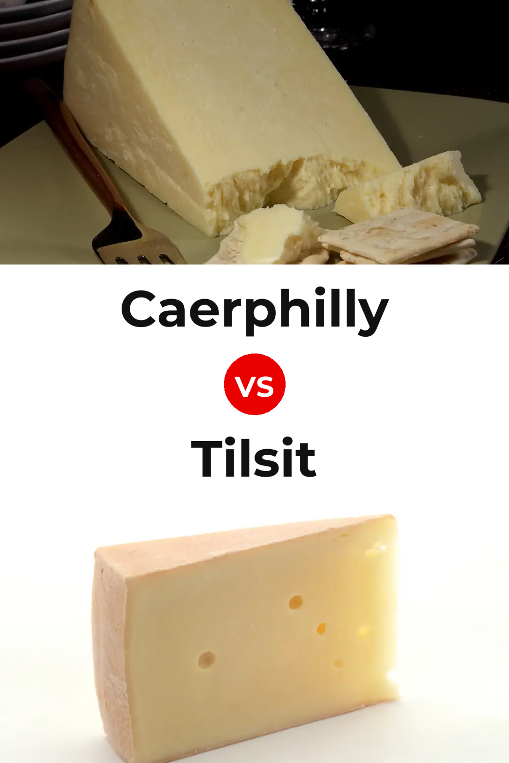 Caerphilly Cheese vs Tilsit Cheese Pinterest comparison