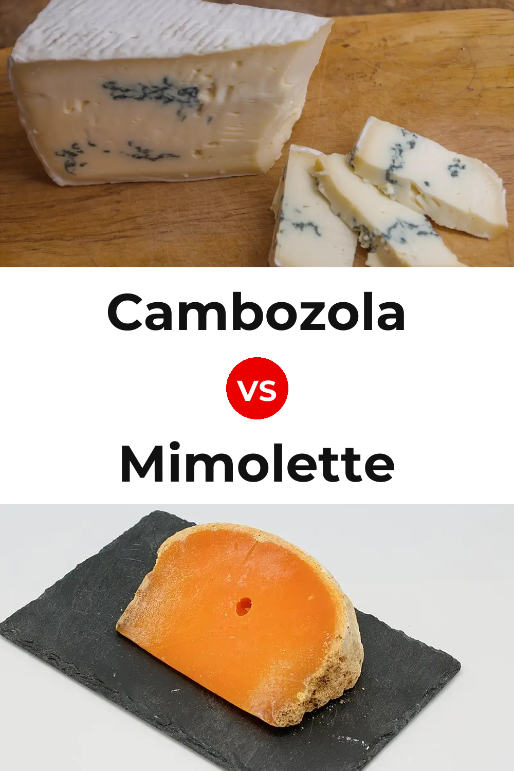 Cambozola Cheese vs Mimolette Cheese Pinterest comparison