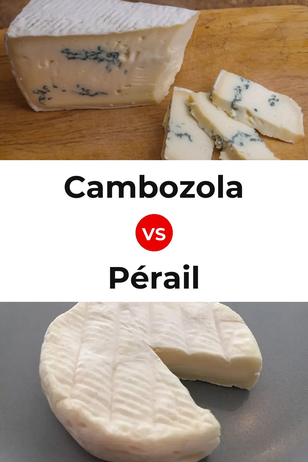 Cambozola Cheese vs Pérail Cheese Pinterest comparison
