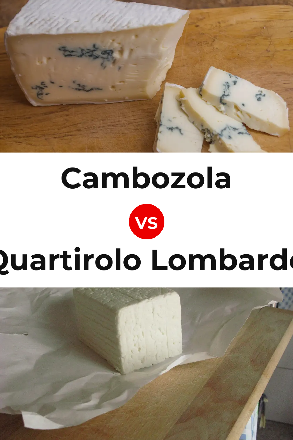 Cambozola Cheese vs Quartirolo Lombardo Cheese Pinterest comparison