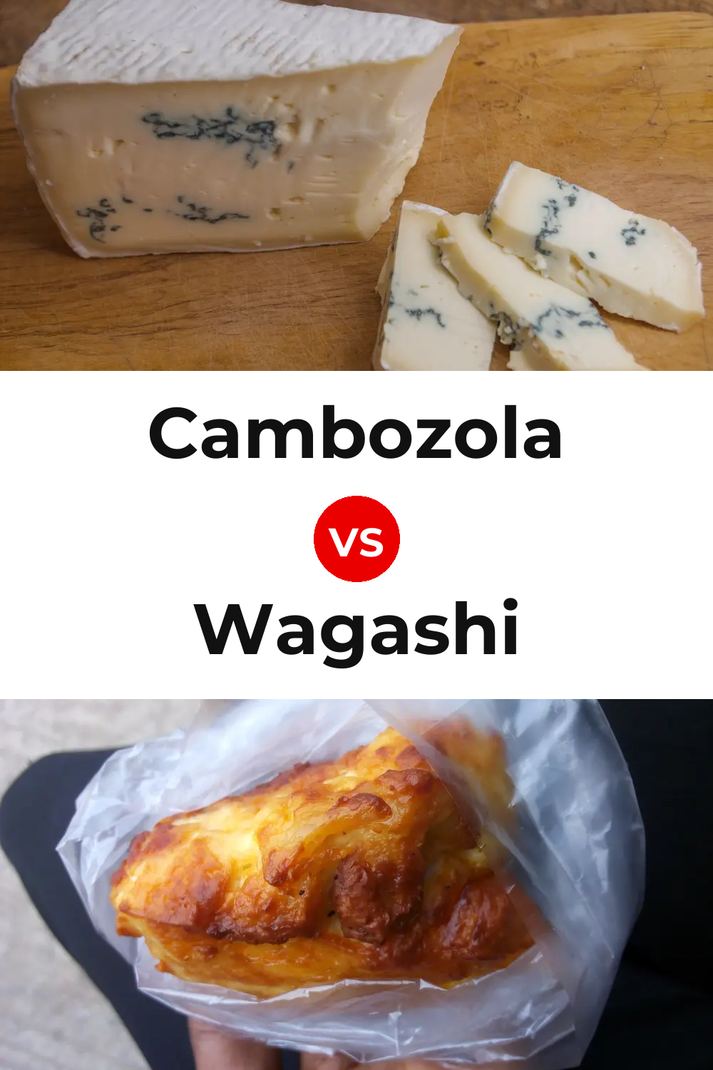 Cambozola Cheese vs Wagashi Cheese Pinterest comparison