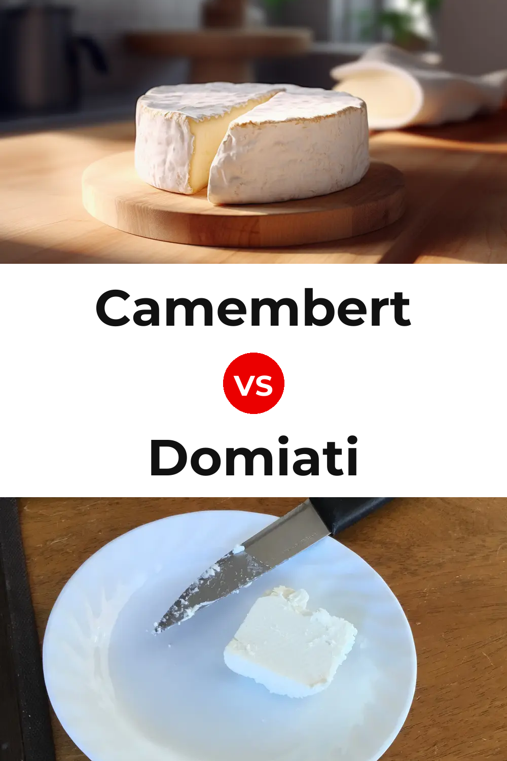 Camembert Cheese vs Domiati Cheese Pinterest comparison