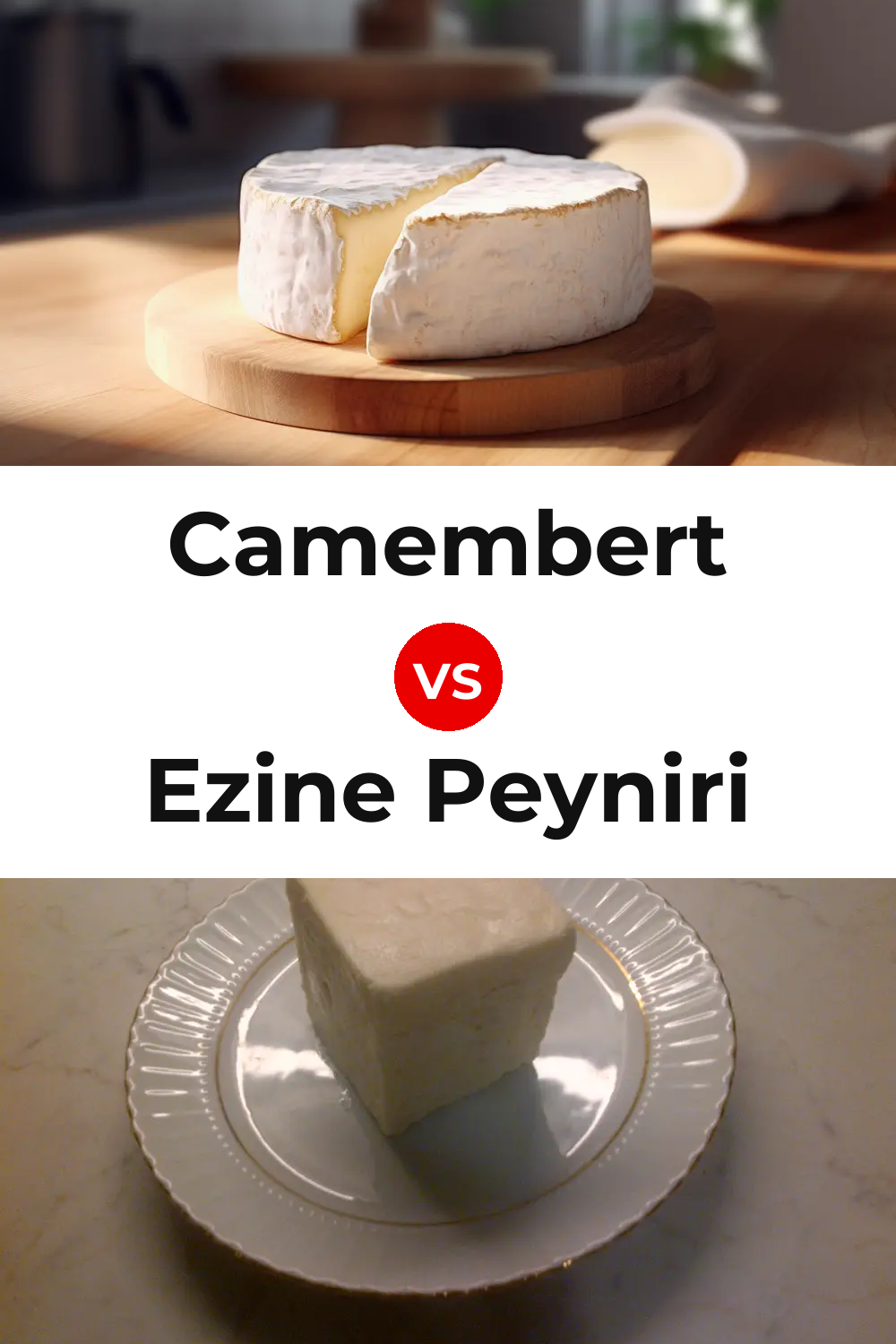 Camembert Cheese vs Ezine Peyniri Cheese Pinterest comparison