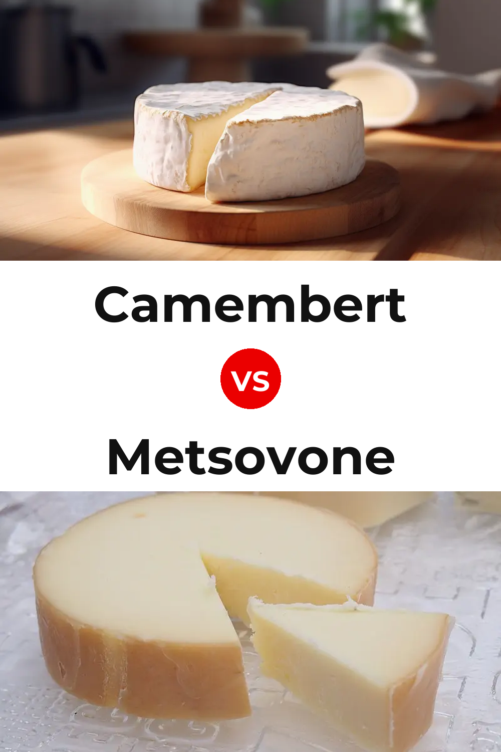 Camembert Cheese vs Metsovone Cheese Pinterest comparison