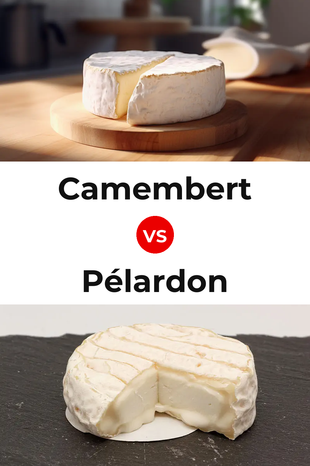 Camembert Cheese vs Pélardon Cheese Pinterest comparison