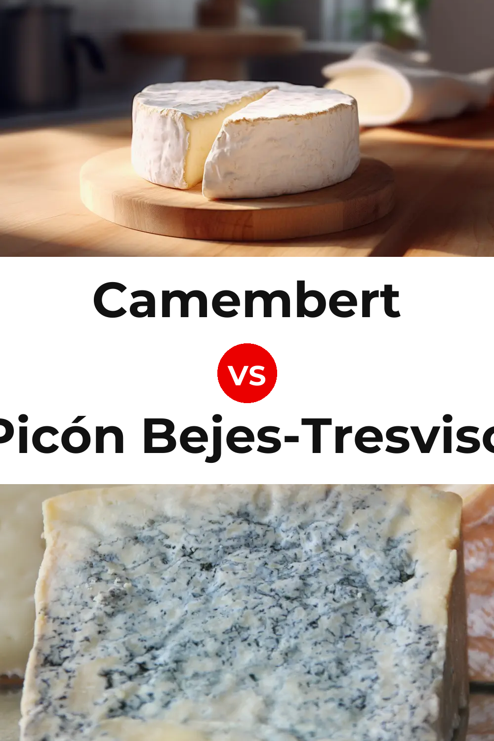 Camembert Cheese vs Picón Bejes-Tresviso Cheese Pinterest comparison