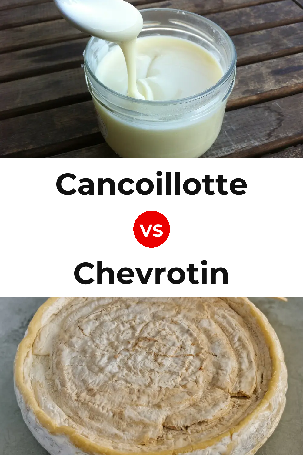 Cancoillotte Cheese vs Chevrotin Cheese Pinterest comparison