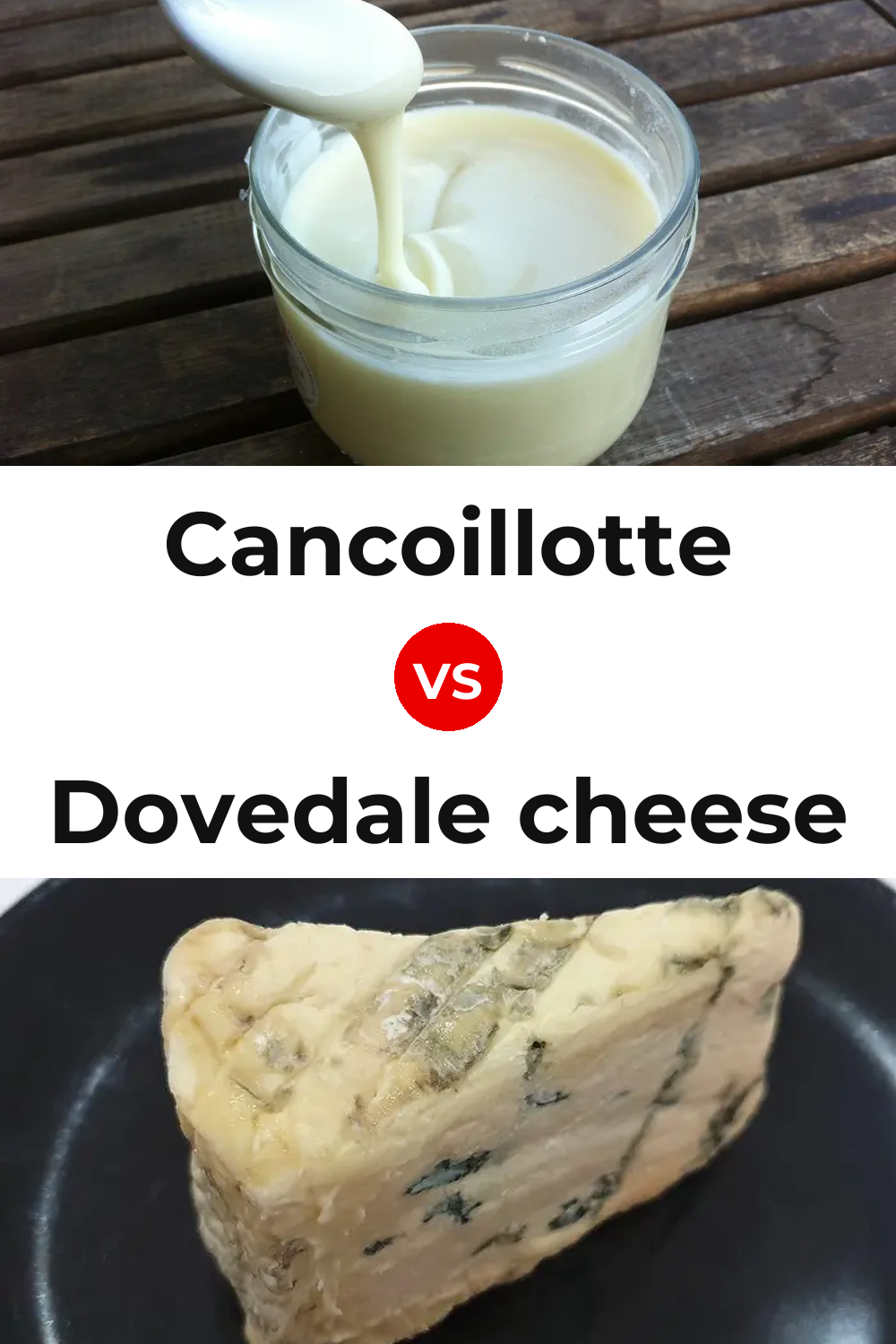Cancoillotte Cheese vs Dovedale cheese Pinterest comparison