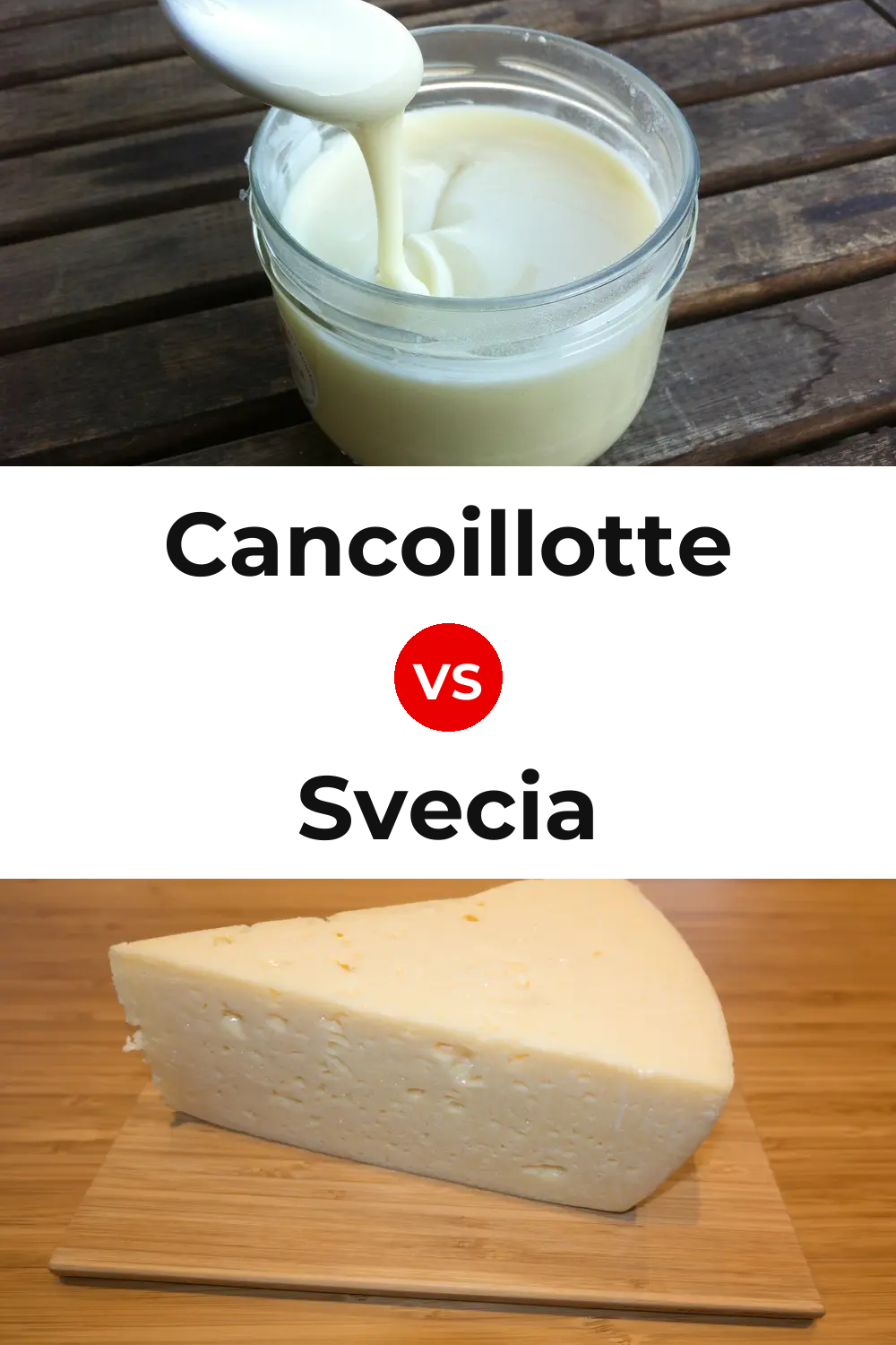 Cancoillotte Cheese vs Svecia Cheese Pinterest comparison