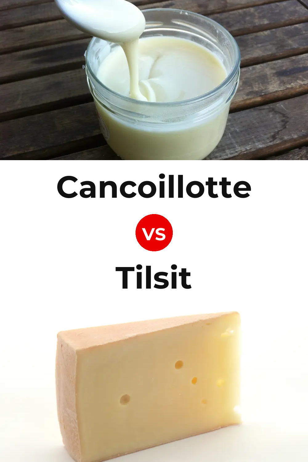 Cancoillotte Cheese vs Tilsit Cheese Pinterest comparison