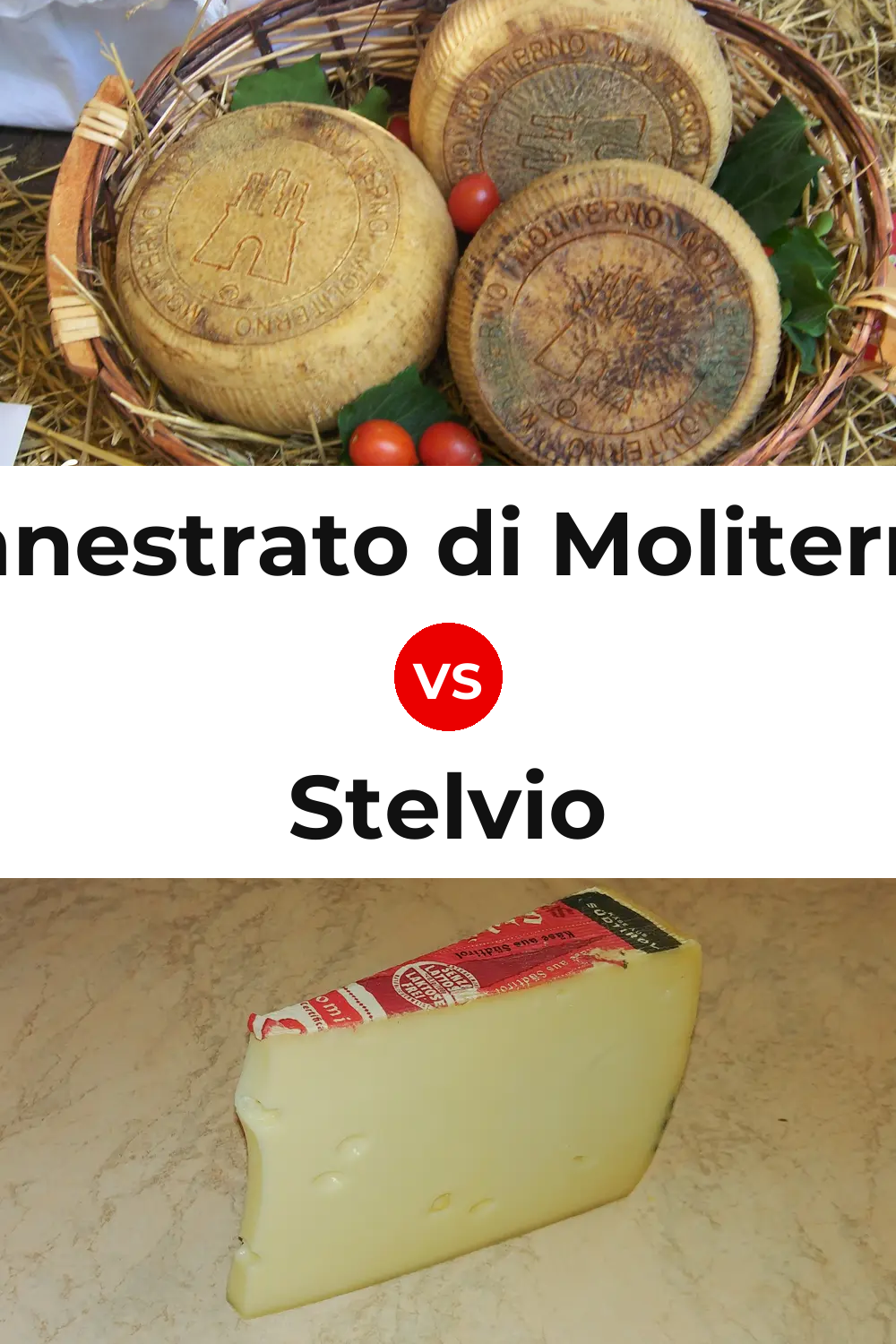 Canestrato di Moliterno Cheese vs Stelvio Cheese Pinterest comparison