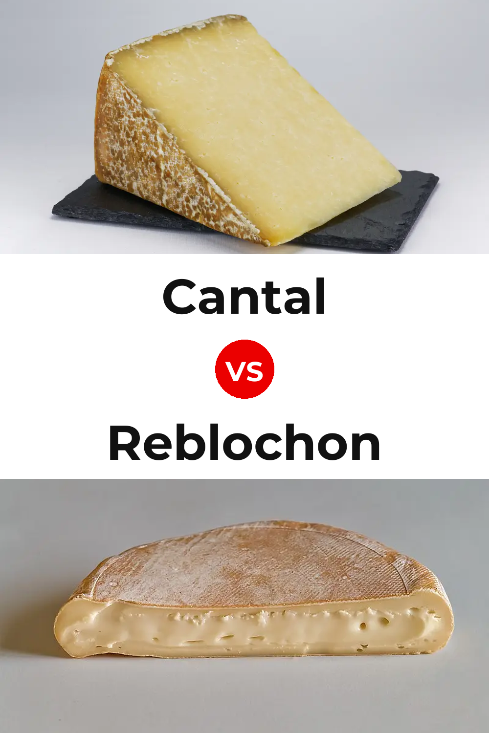 Cantal Cheese vs Reblochon Cheese Pinterest comparison