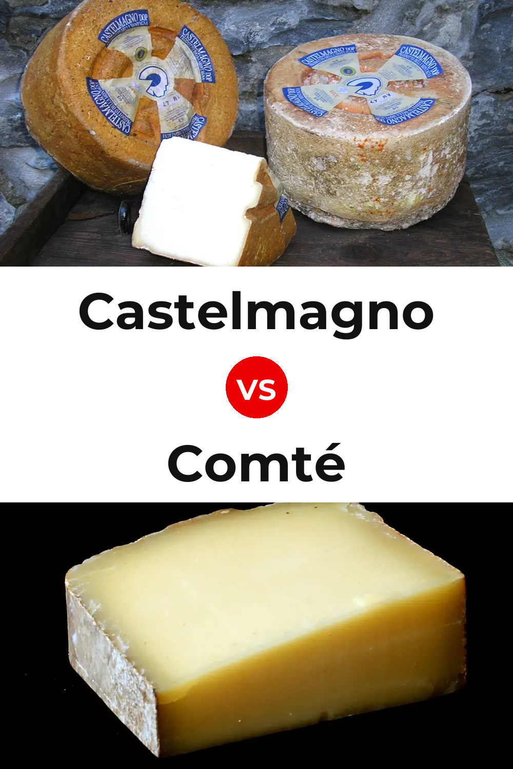 Castelmagno Cheese vs Comté Cheese Pinterest comparison