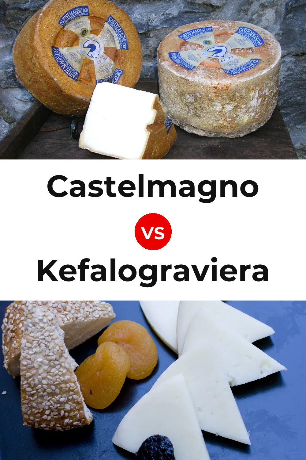 Castelmagno Cheese vs Kefalograviera Cheese Pinterest comparison