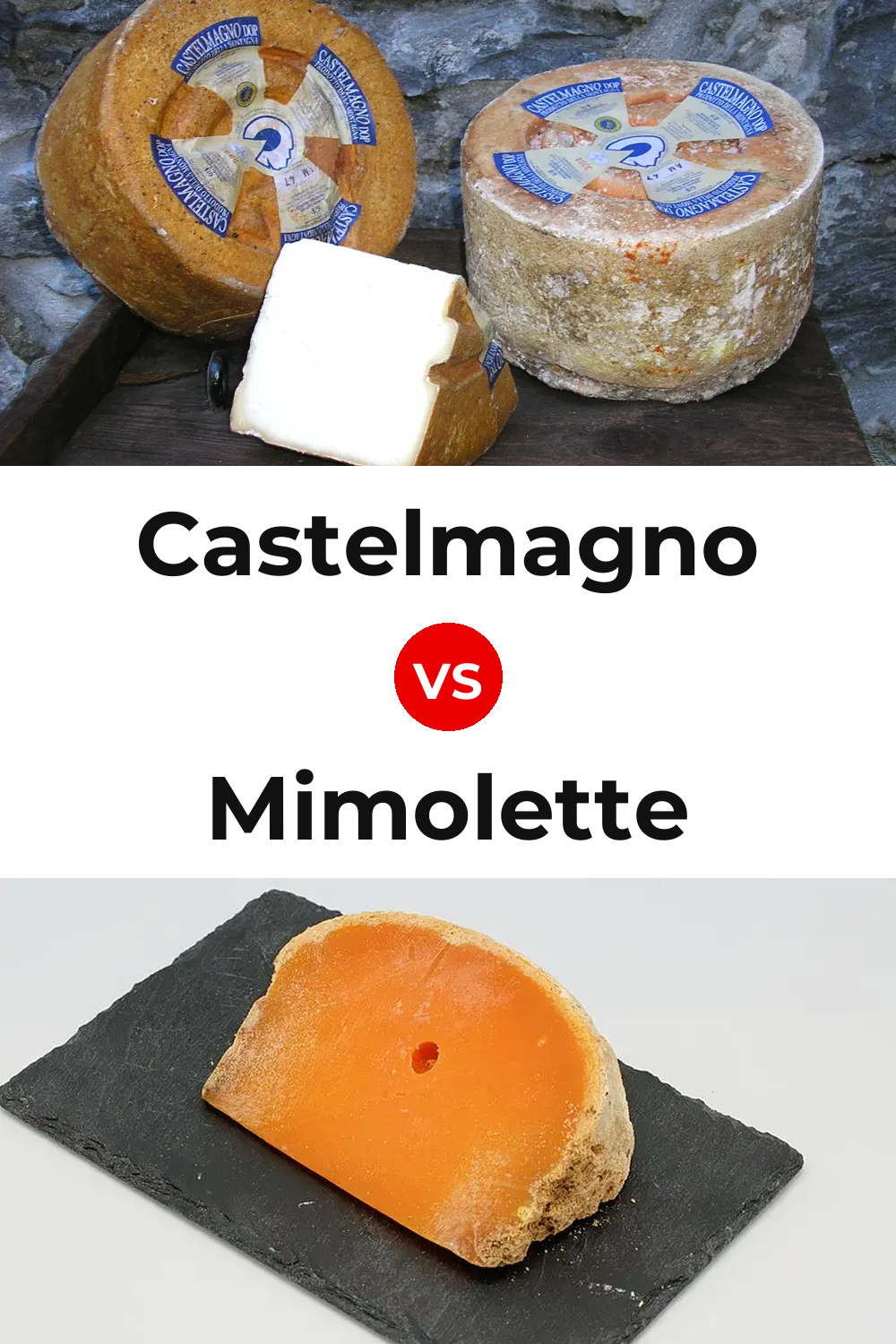 Castelmagno Cheese vs Mimolette Cheese Pinterest comparison
