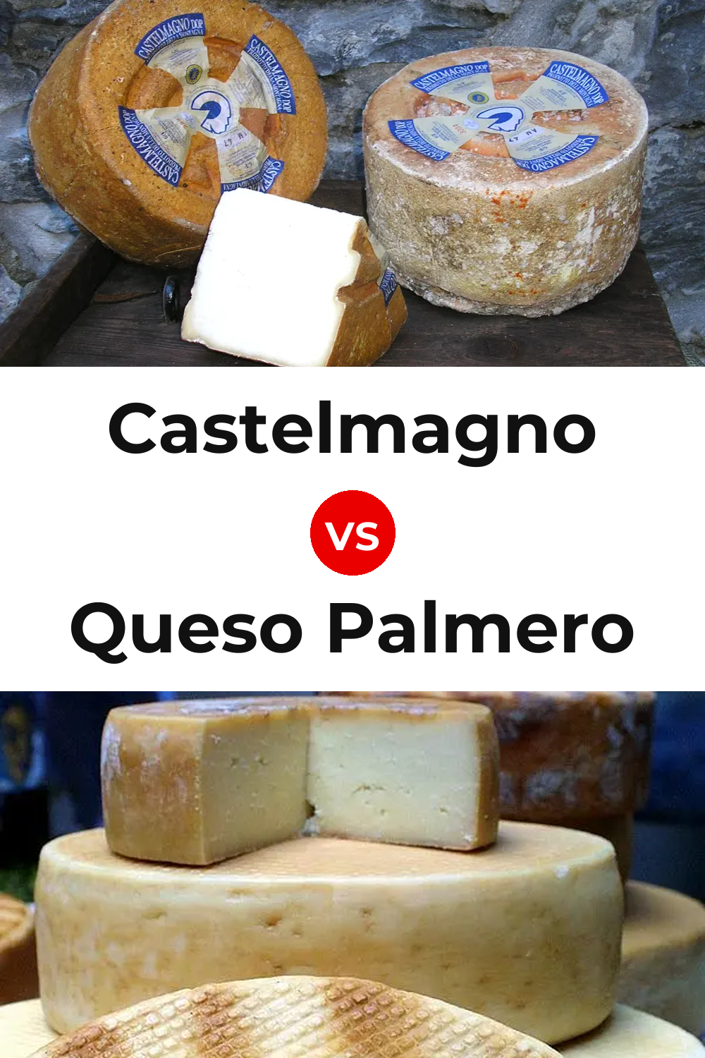 Castelmagno Cheese vs Queso Palmero Pinterest comparison