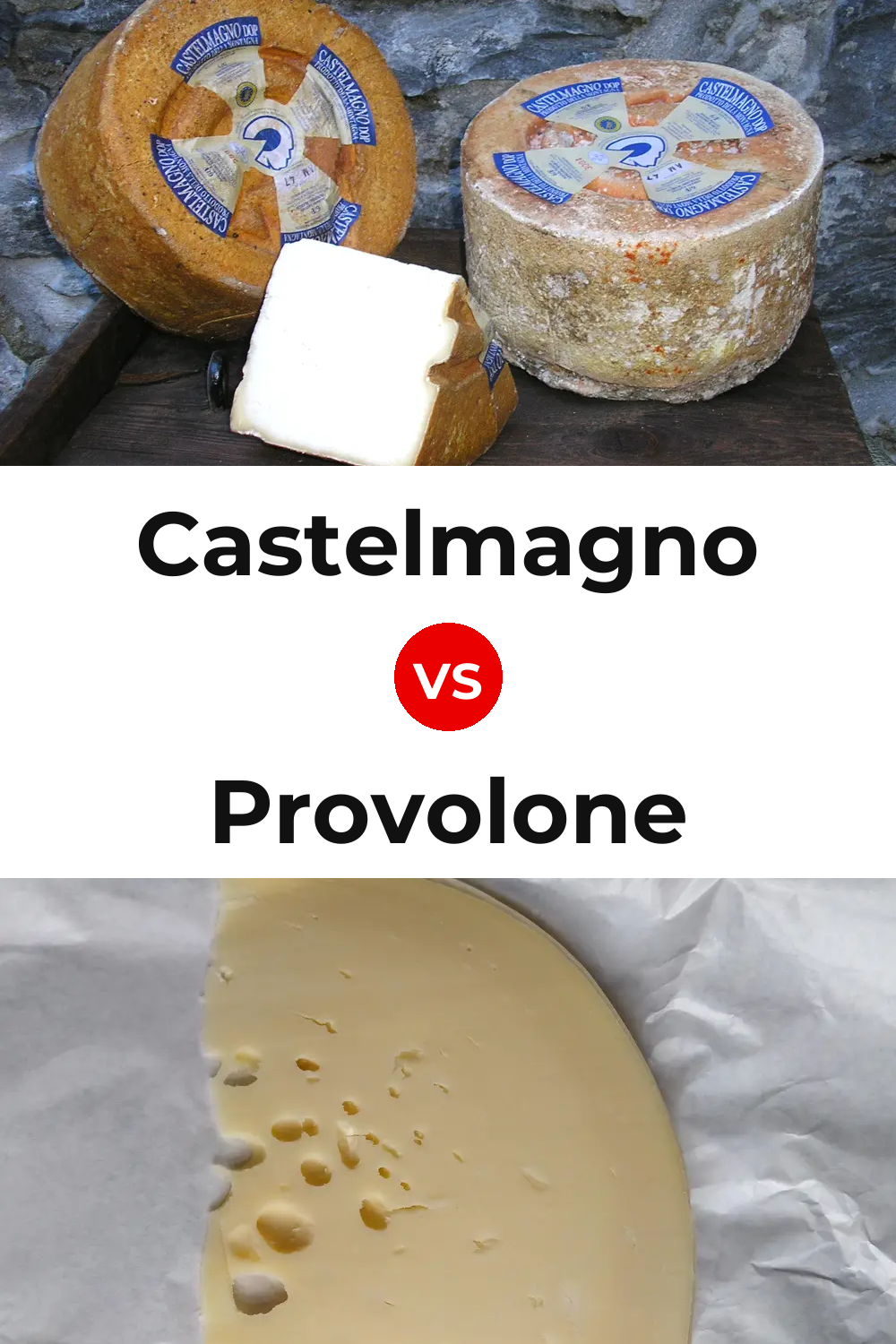 Castelmagno Cheese vs Provolone Cheese Pinterest comparison