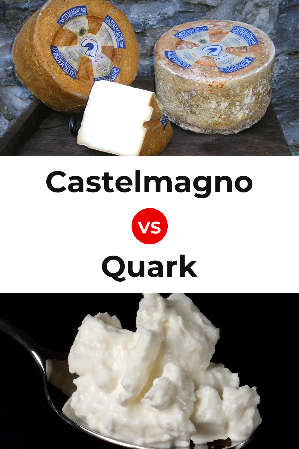 Castelmagno Cheese vs Quark Cheese Pinterest comparison
