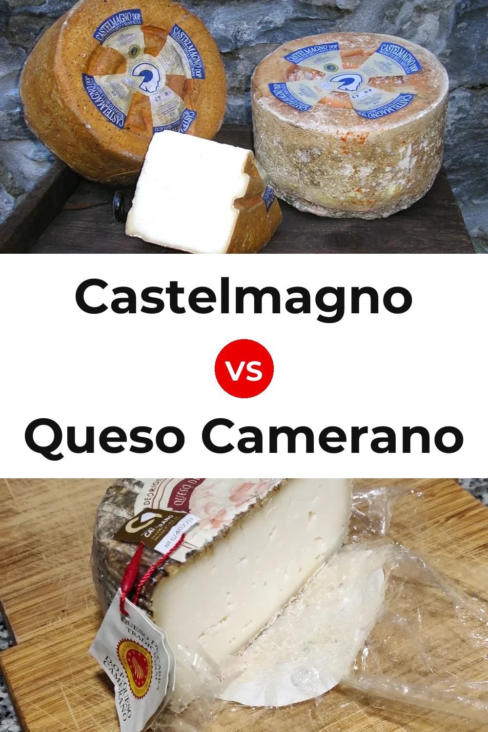 Castelmagno Cheese vs Queso Camerano Pinterest comparison