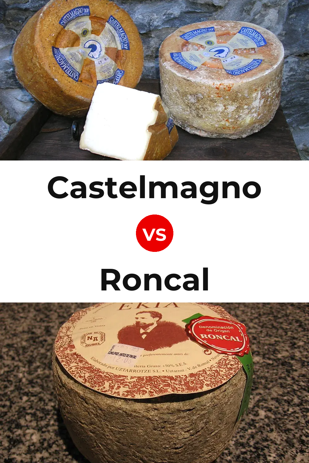 Castelmagno Cheese vs Roncal Cheese Pinterest comparison