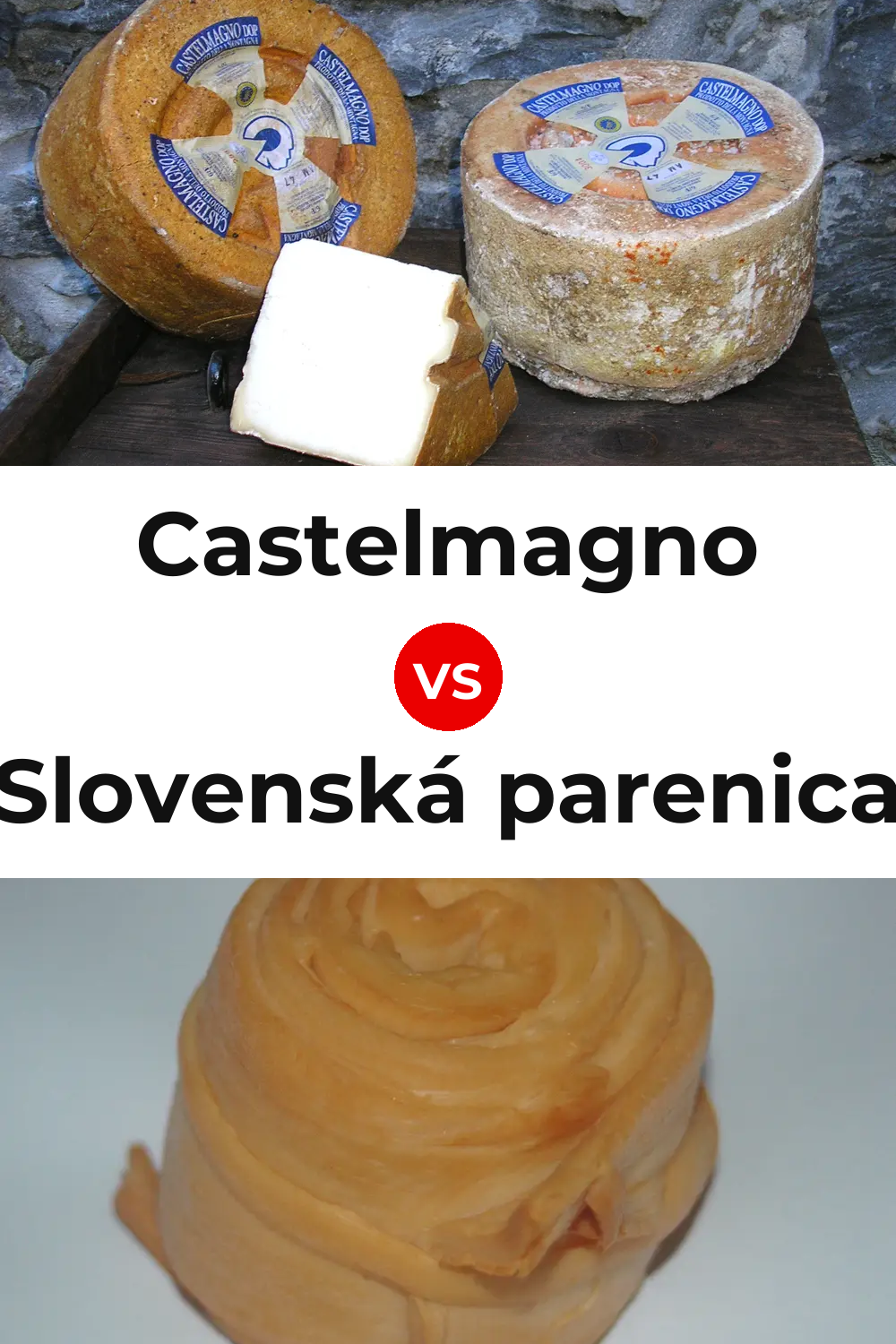 Castelmagno Cheese vs Slovenská parenica Cheese Pinterest comparison