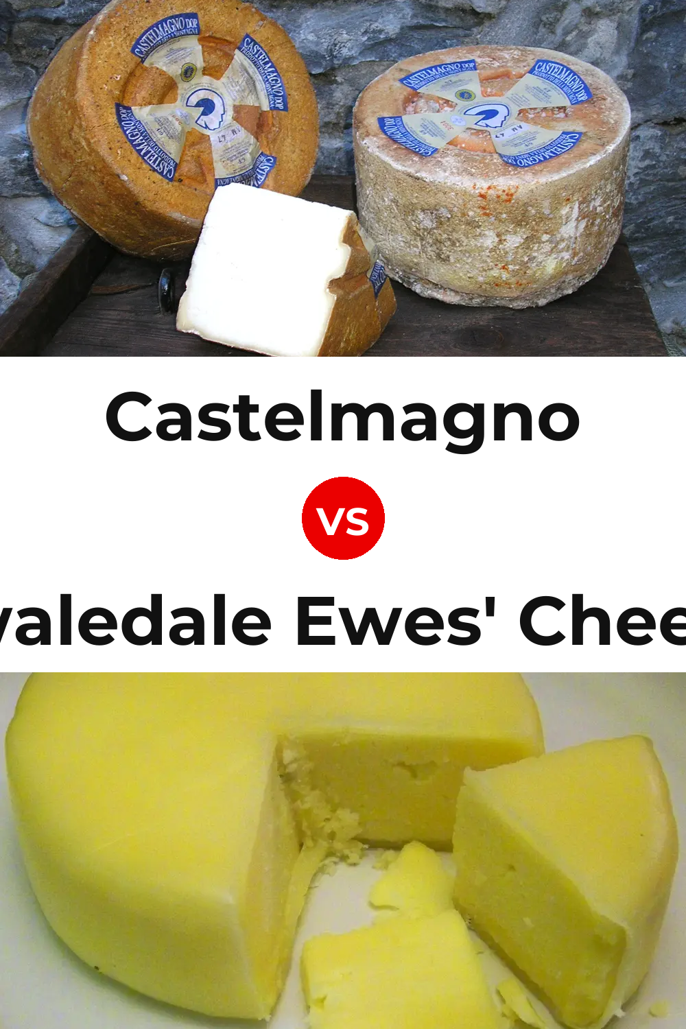 Castelmagno Cheese vs Swaledale Ewes' Cheese Pinterest comparison