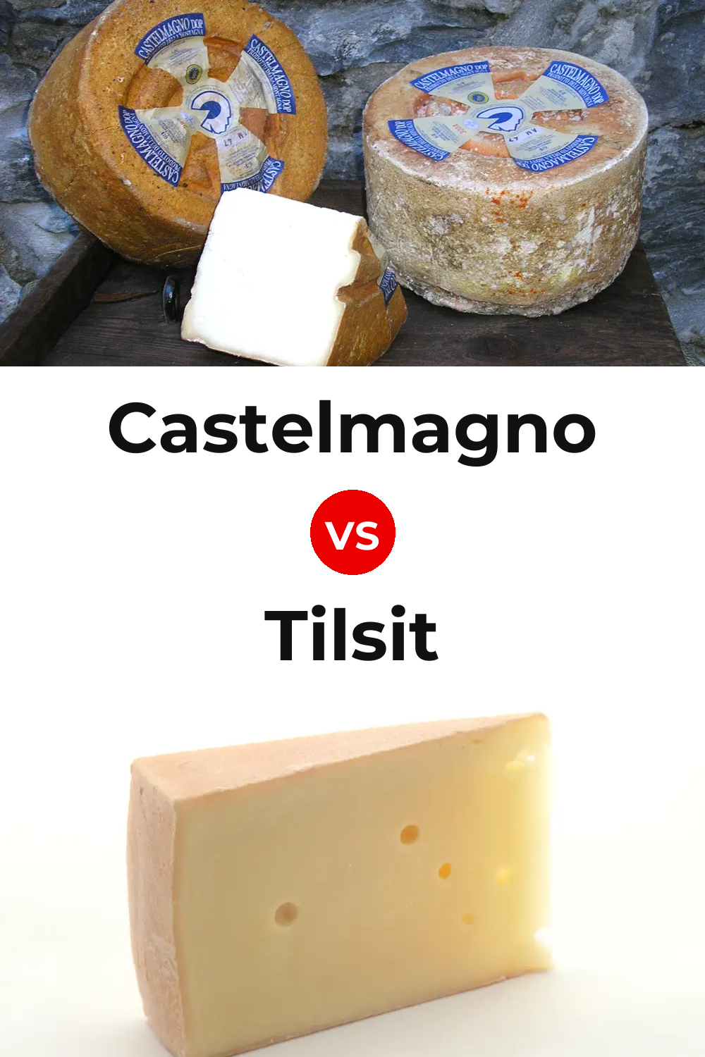 Castelmagno Cheese vs Tilsit Cheese Pinterest comparison