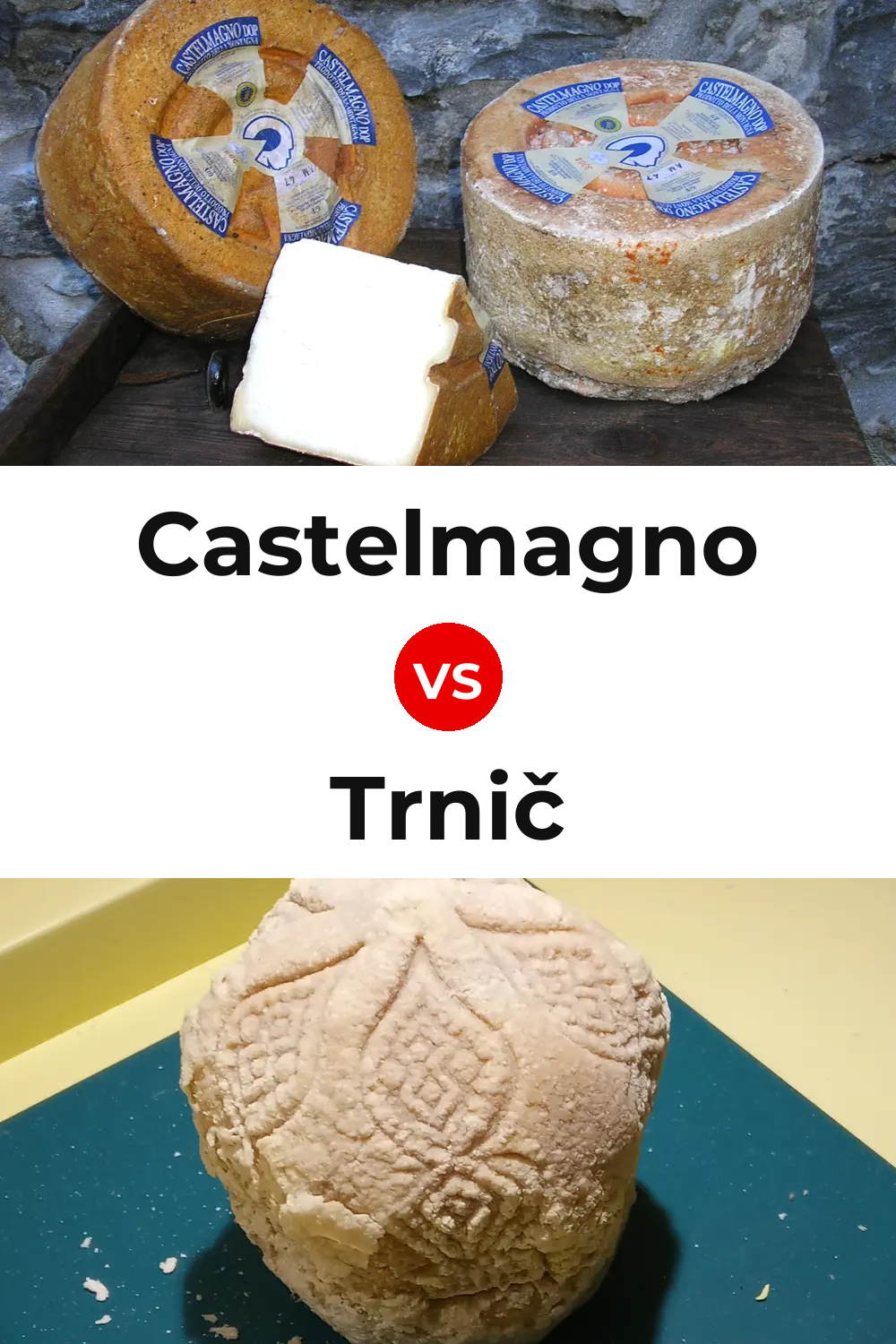 Castelmagno Cheese vs Trnič Cheese Pinterest comparison