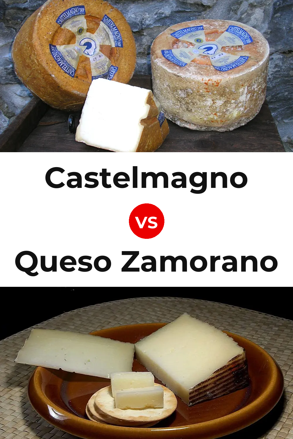 Castelmagno Cheese vs Queso Zamorano Pinterest comparison