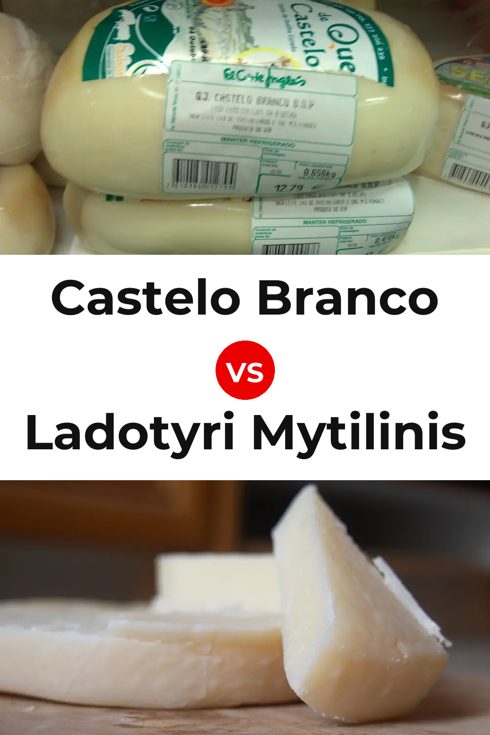 Castelo Branco Cheese vs Ladotyri Mytilinis Cheese Pinterest comparison