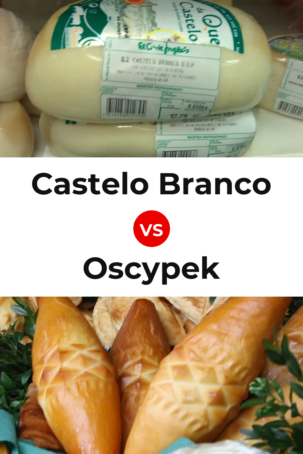 Castelo Branco Cheese vs Oscypek Cheese Pinterest comparison