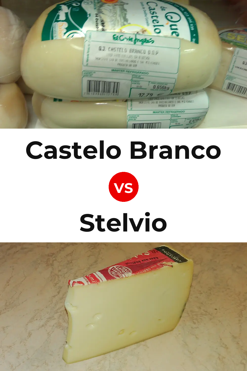 Castelo Branco Cheese vs Stelvio Cheese Pinterest comparison