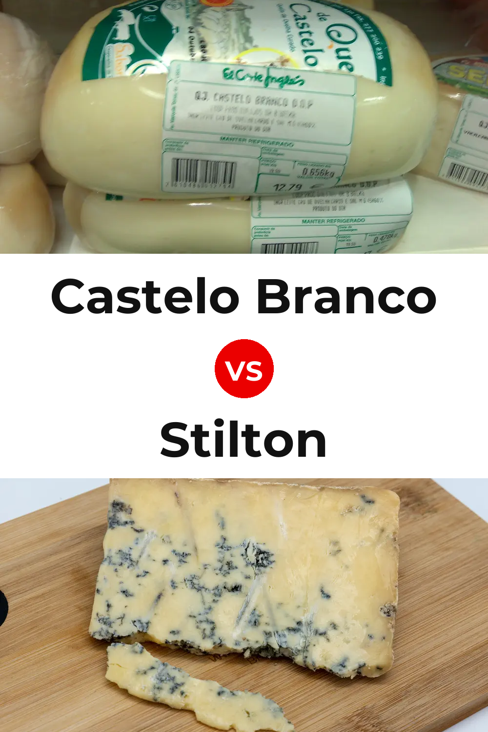 Castelo Branco Cheese vs Stilton Cheese Pinterest comparison
