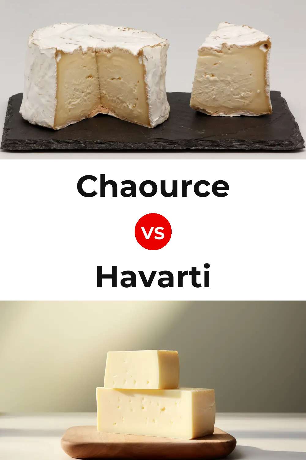 Chaource Cheese vs Havarti Cheese Pinterest comparison