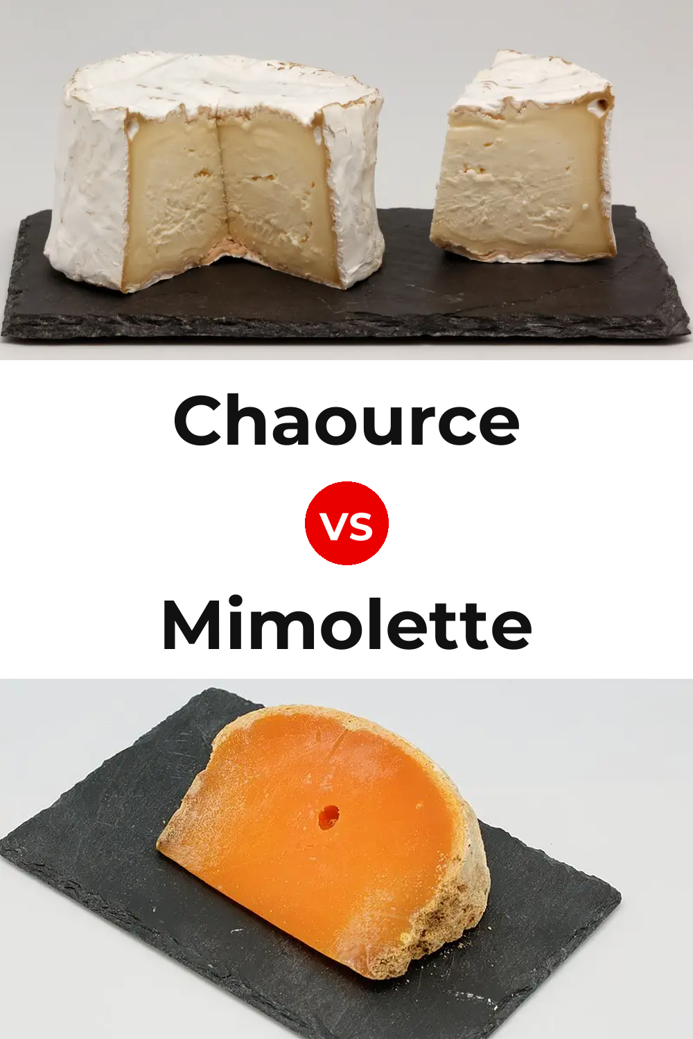 Chaource Cheese vs Mimolette Cheese Pinterest comparison