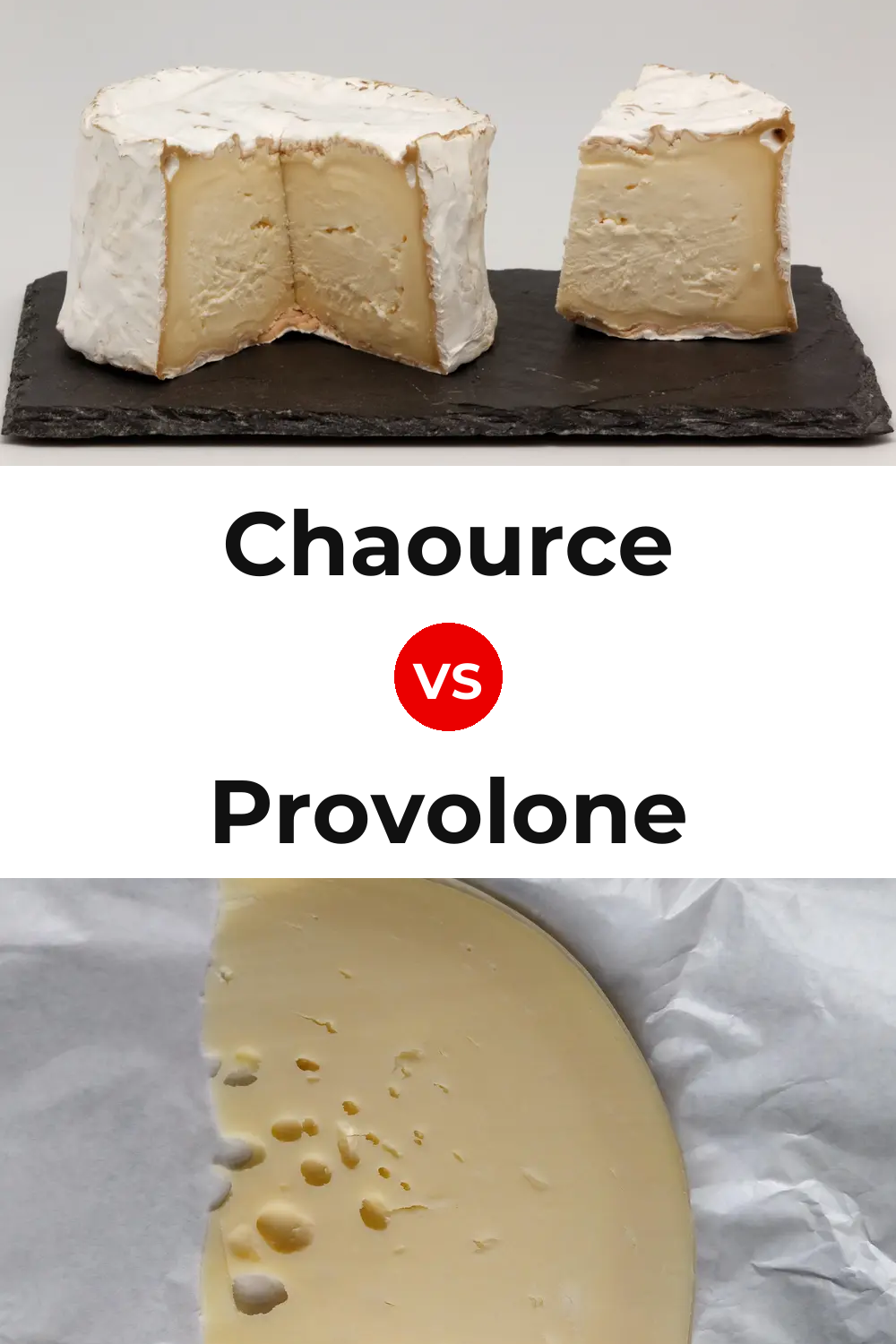 Chaource Cheese vs Provolone Cheese Pinterest comparison