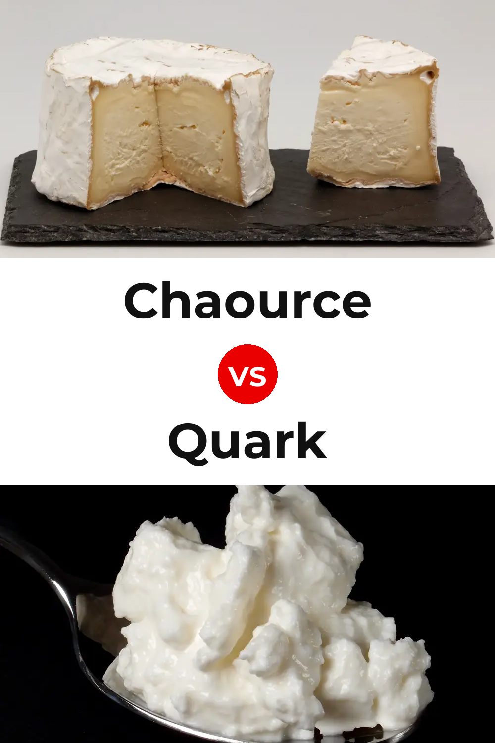 Chaource Cheese vs Quark Cheese Pinterest comparison