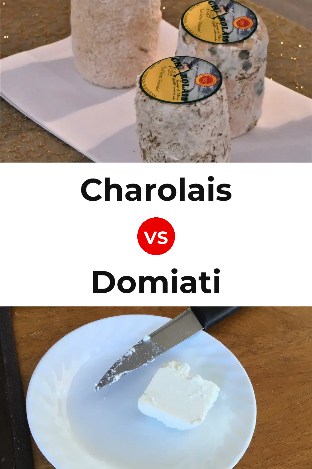 Charolais Cheese vs Domiati Cheese Pinterest comparison