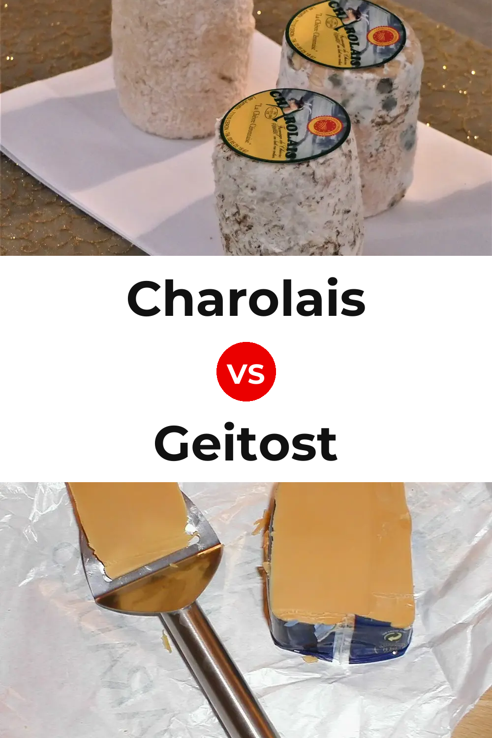 Charolais Cheese vs Geitost Cheese Pinterest comparison
