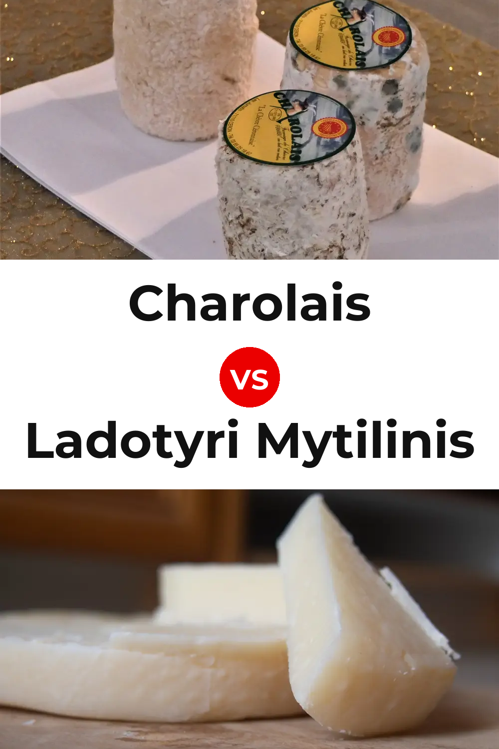 Charolais Cheese vs Ladotyri Mytilinis Cheese Pinterest comparison