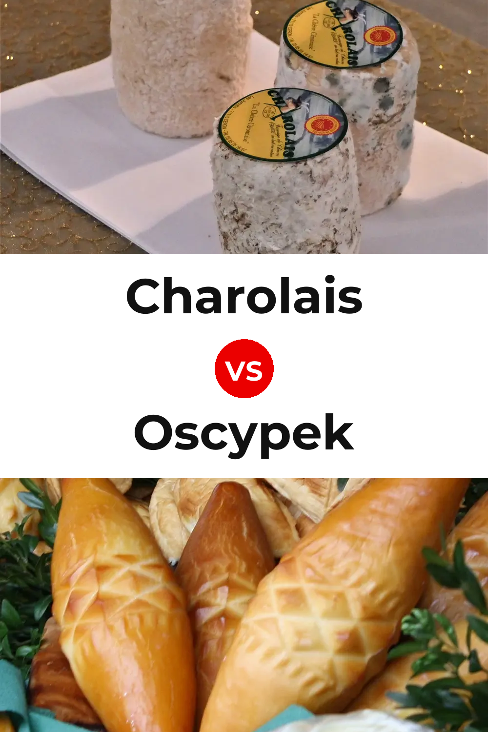 Charolais Cheese vs Oscypek Cheese Pinterest comparison