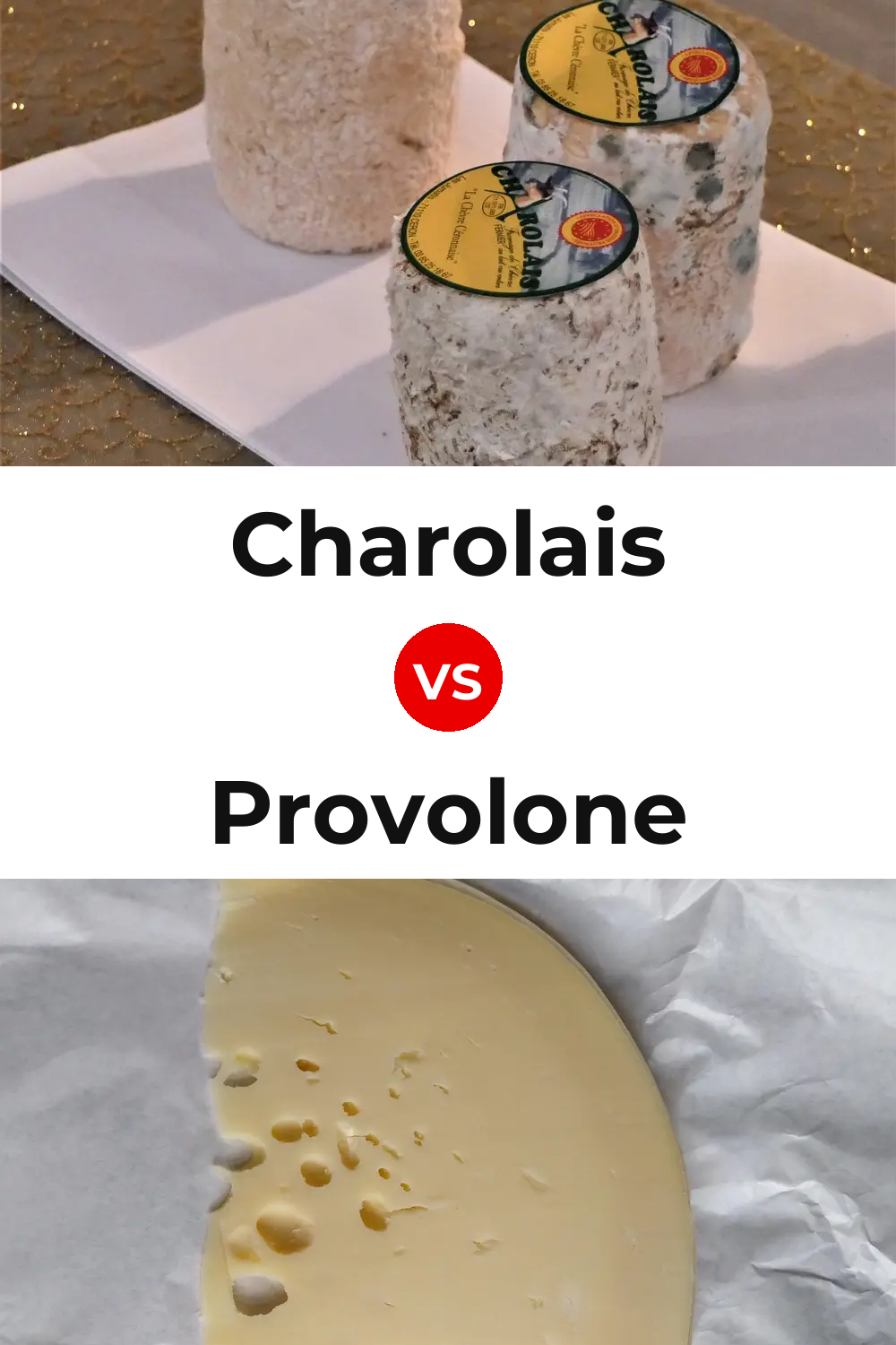 Charolais Cheese vs Provolone Cheese Pinterest comparison