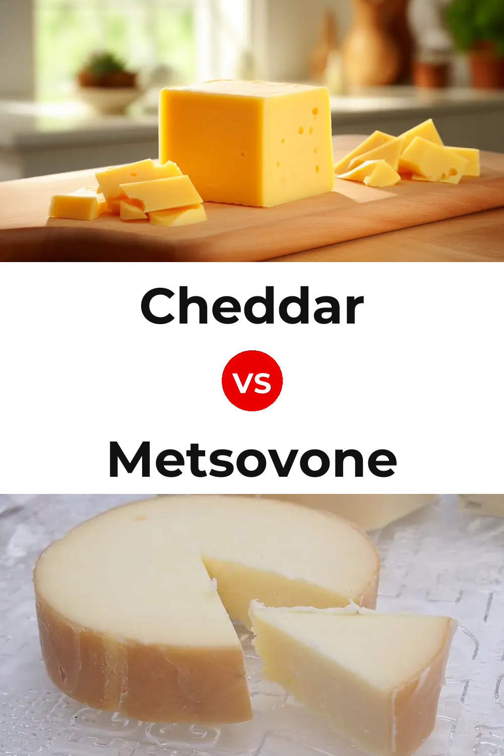 Cheddar Cheese vs Metsovone Cheese Pinterest comparison